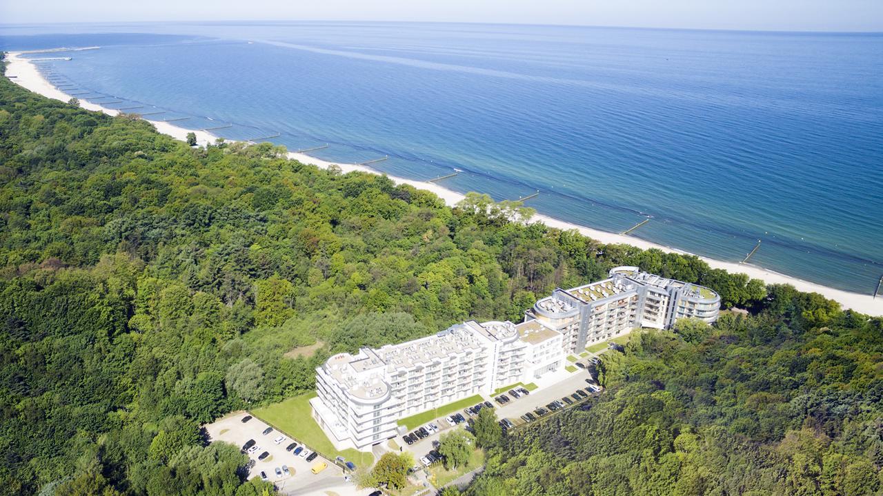 קולובז'ג Diune Resort By Zdrojowa מראה חיצוני תמונה Aerial view of the complex